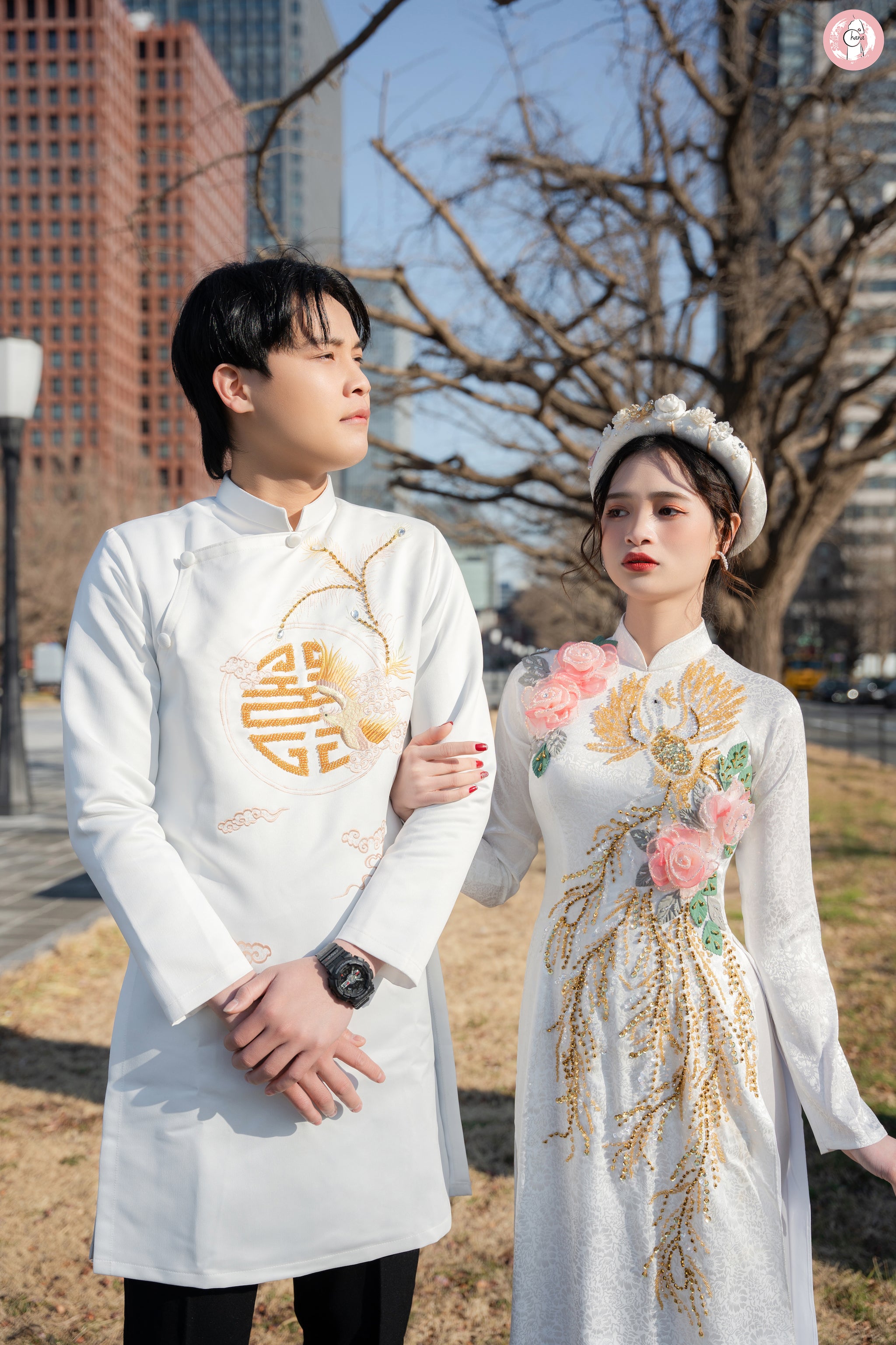 Wedding Collection – OHANA Premium Fashion - ベトナム アオザイ