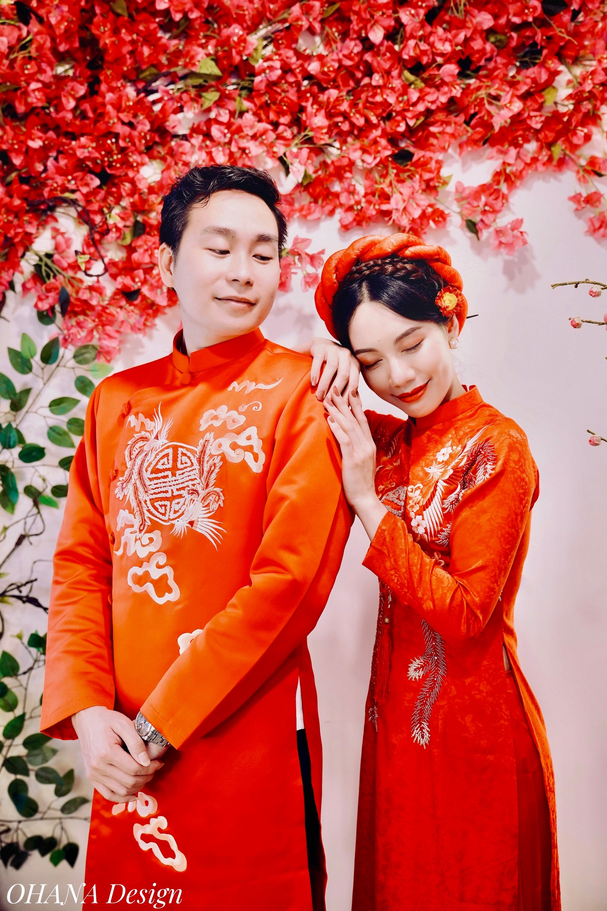 Wedding Collection – OHANA Premium Fashion - ベトナム アオザイ