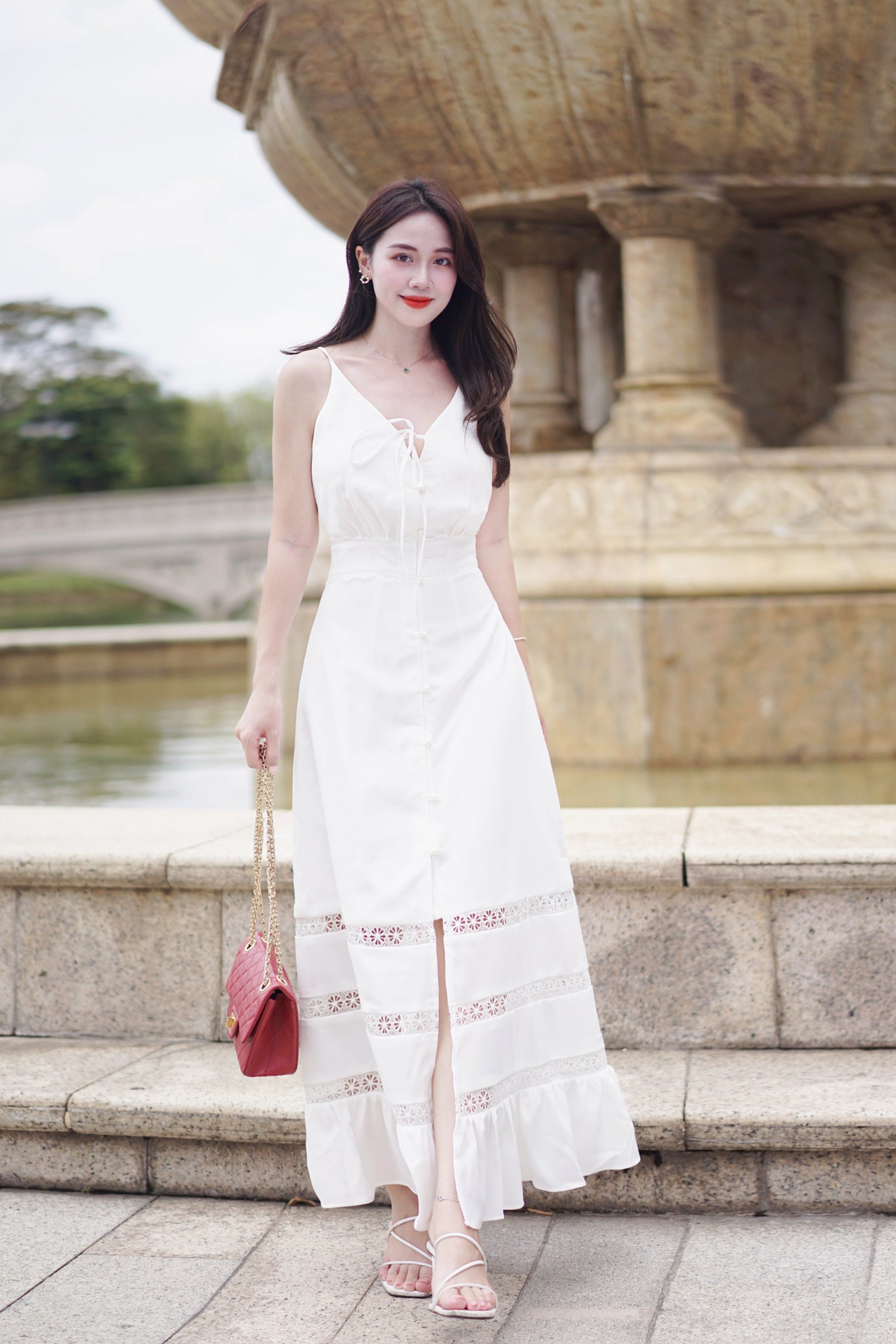 VÁY HONEY DRESS ドレス　民族衣装　ベトナムドレス